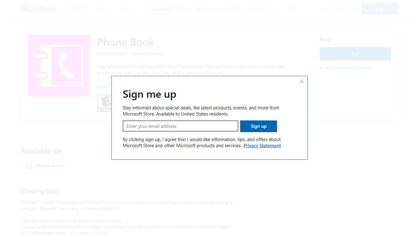 Get Phone Book - Microsoft Store